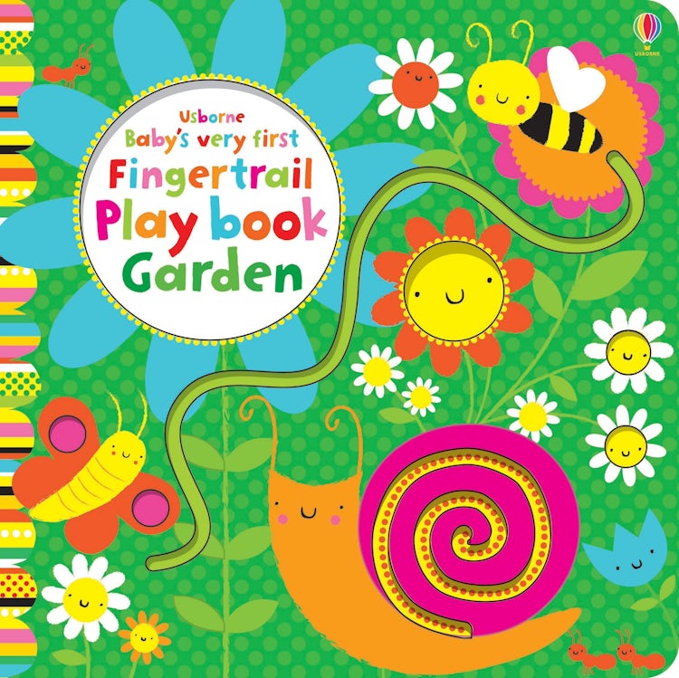 Cover image for Baby's Very First Fingertrail Play book Garden, isbn: 9781409597094