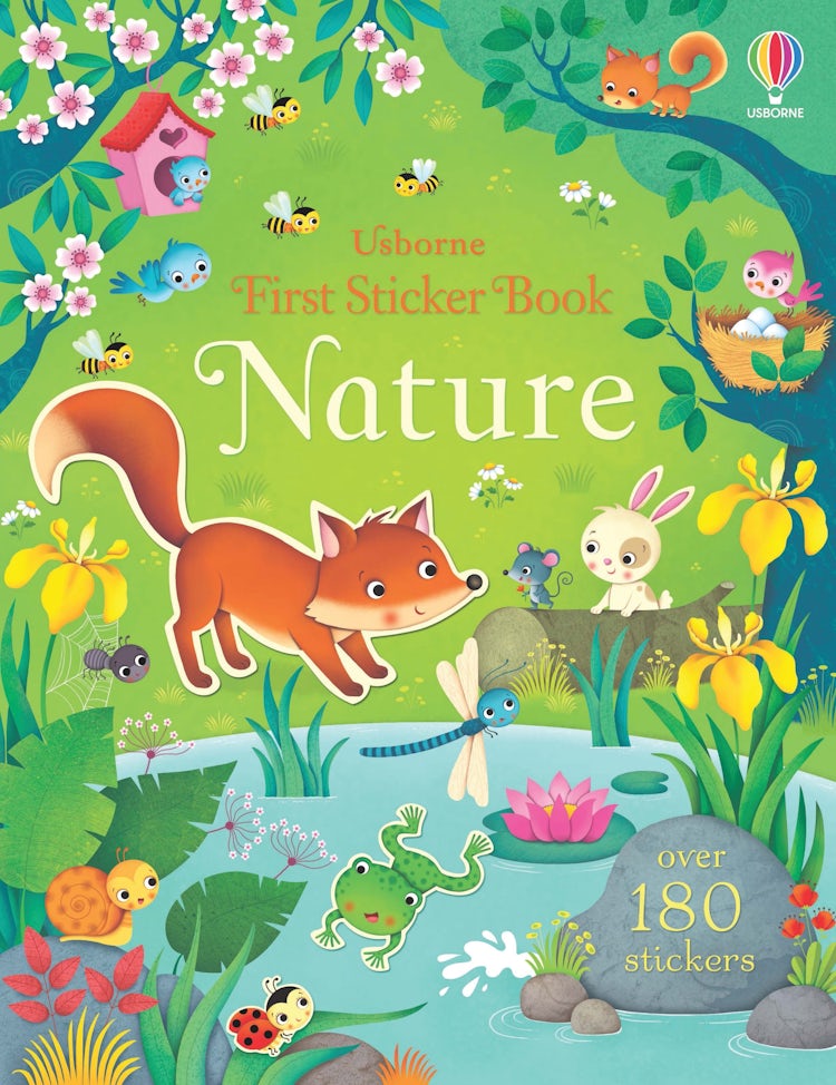 Cover image for First Sticker Book Nature, isbn: 9781409597476