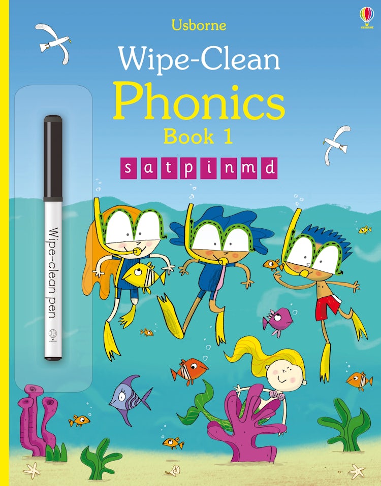 Cover image for Wipe-Clean Phonics Book 1, isbn: 9781409597759