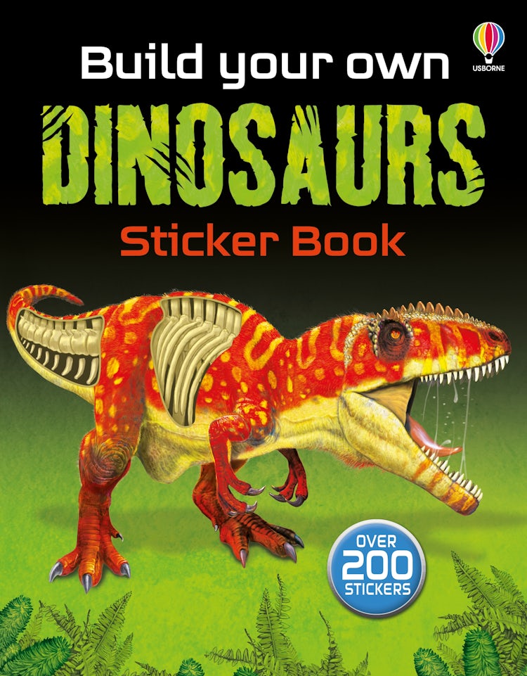 Cover image for Build Your Own Dinosaurs Sticker Book, isbn: 9781409598428