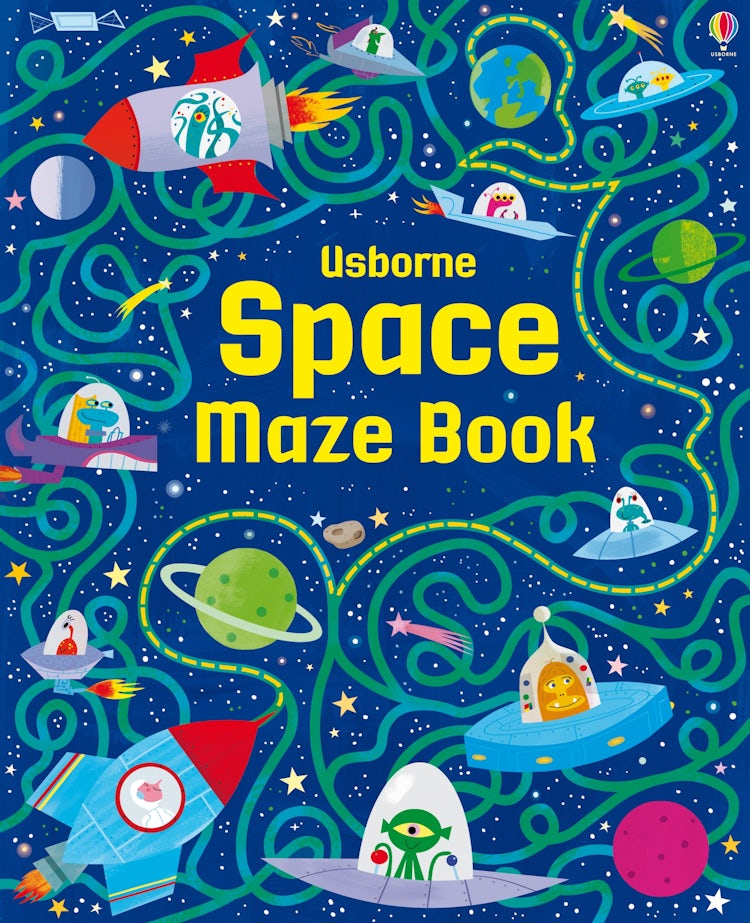 Cover image for Space Maze Book, isbn: 9781409598503