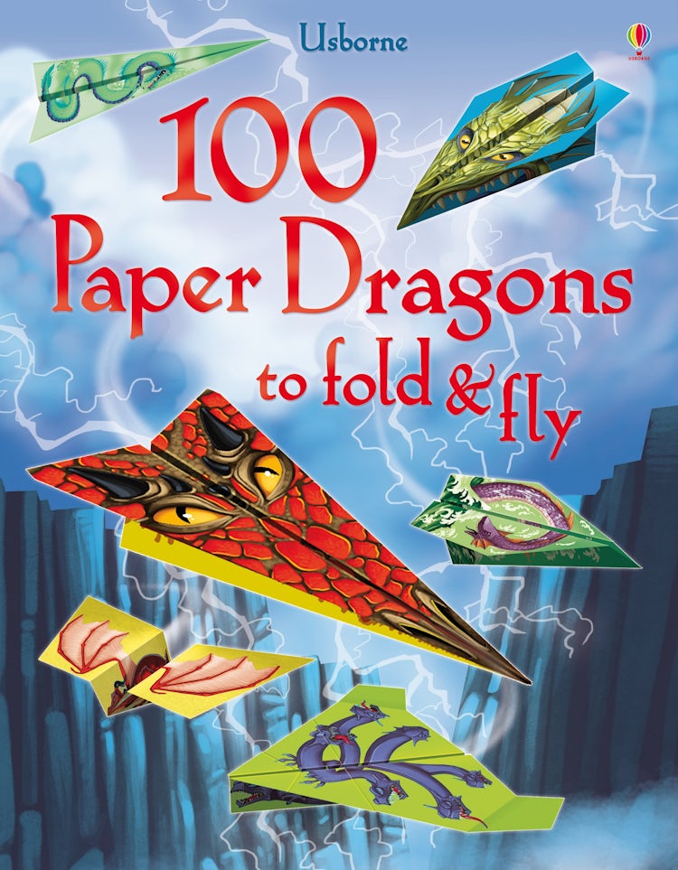 Cover image for 100 Paper Dragons to fold and fly, isbn: 9781409598596