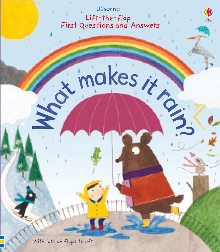 Cover image for Lift-the-Flap First Questions & Answers: What Makes it Rain?, isbn: 9781409598817
