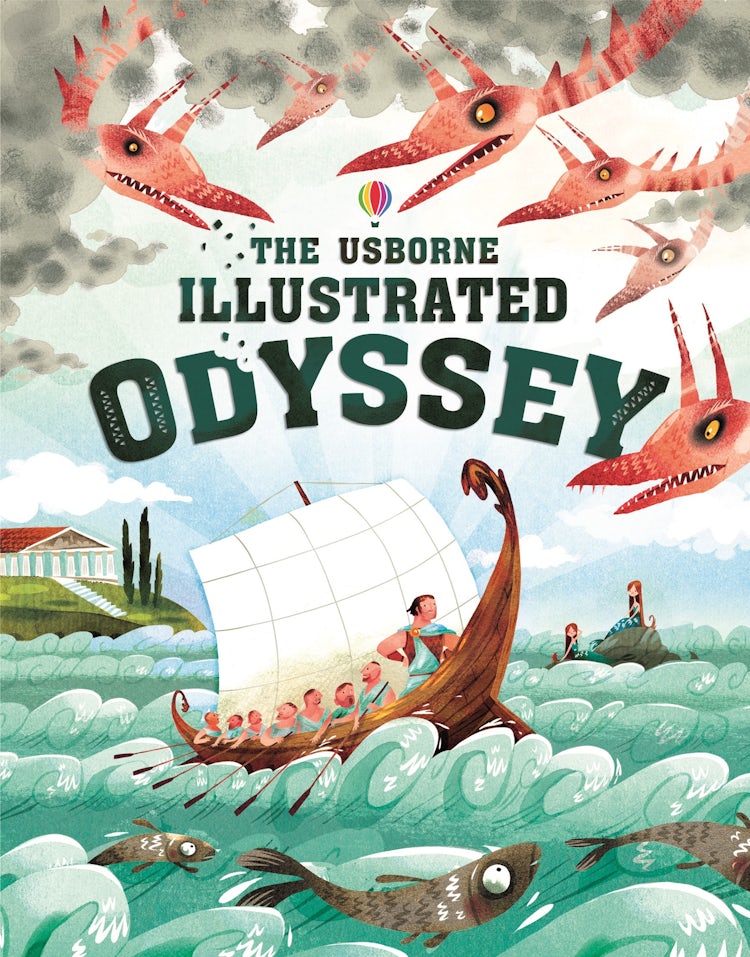 Cover image for The Usborne Illustrated Odyssey, isbn: 9781409598930