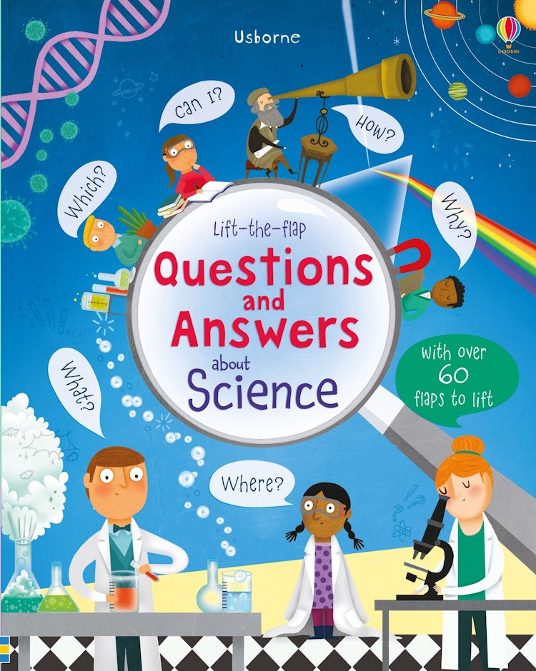 Cover image for Lift-The-Flap Questions and Answers about Science, isbn: 9781409598985