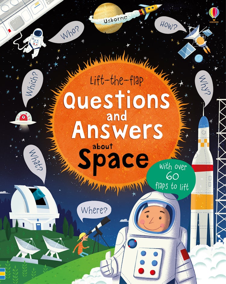Cover image for Lift-The-Flap Questions and Answers about Space, isbn: 9781409598992