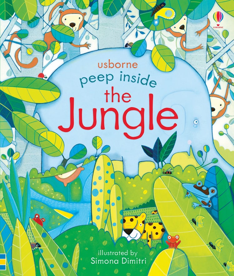 Cover image for Peep Inside the Jungle, isbn: 9781409599159