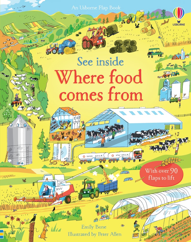 Cover image for See Inside Where Food Comes From, isbn: 9781409599203