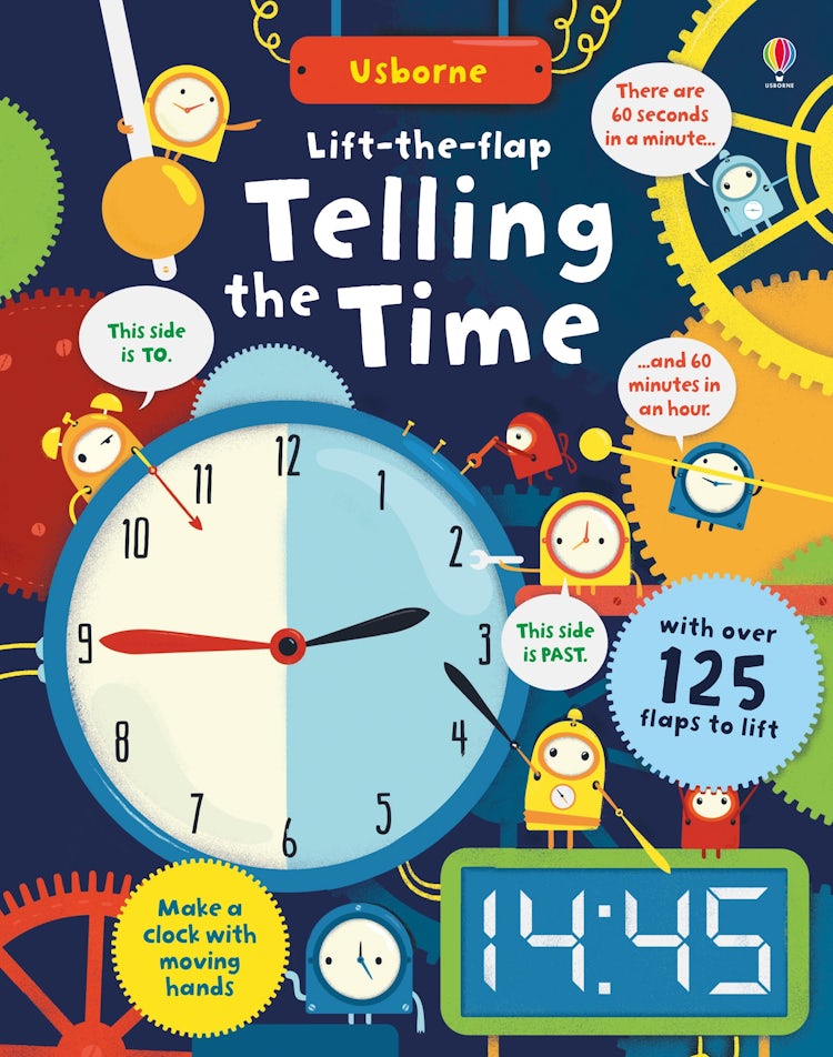 Cover image for Lift-The-Flap Telling the Time, isbn: 9781409599265