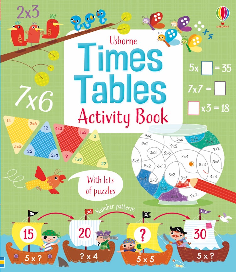 Cover image for Times Tables Activity Book, isbn: 9781409599302