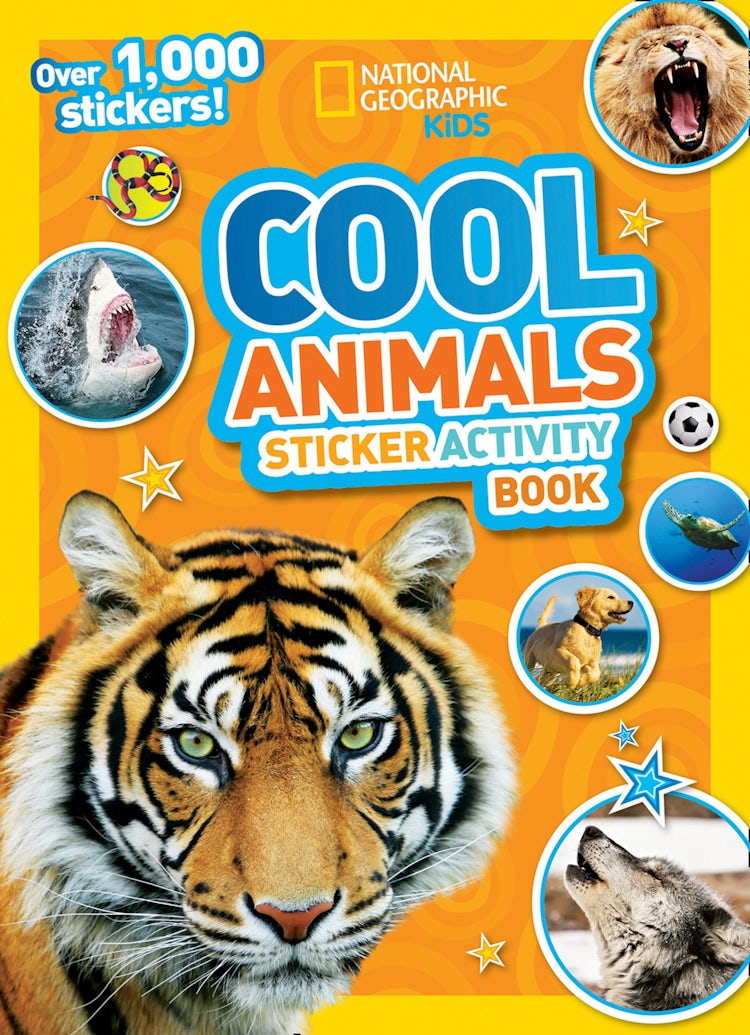 Cover image for Cool Animals Sticker Activity Book, isbn: 9781426338083