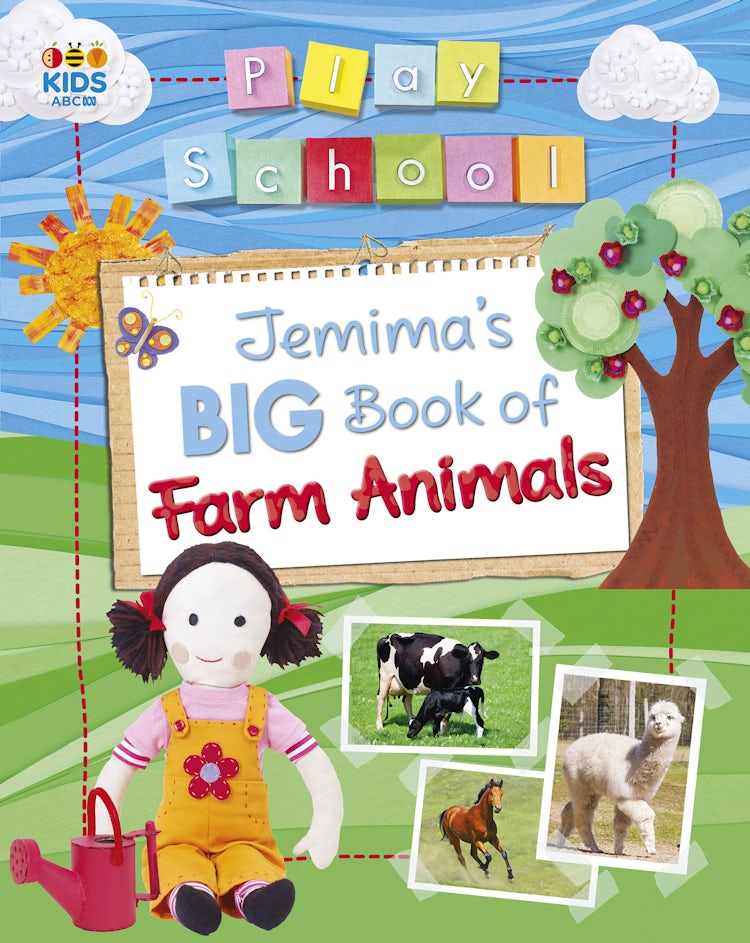 Cover image for Jemima's Big Book of Farm Animals, isbn: 9781460704622