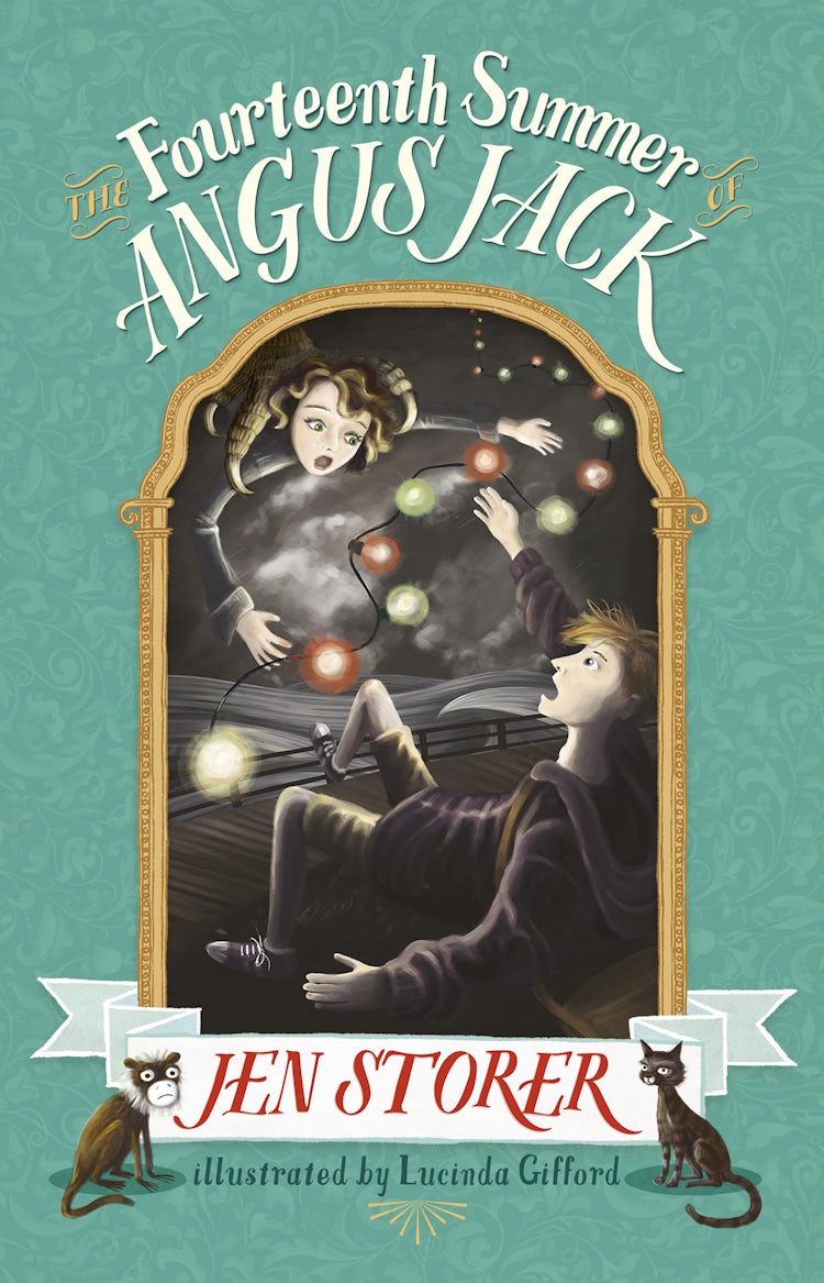 Cover image for The Fourteenth Summer of Angus Jack, isbn: 9781460705209