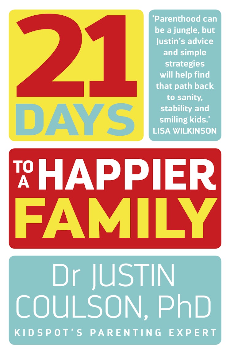 Cover image for 21 Days to a Happier Family, isbn: 9781460705889