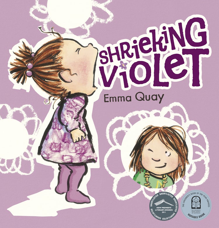 Cover image for Shrieking Violet, isbn: 9781460706442