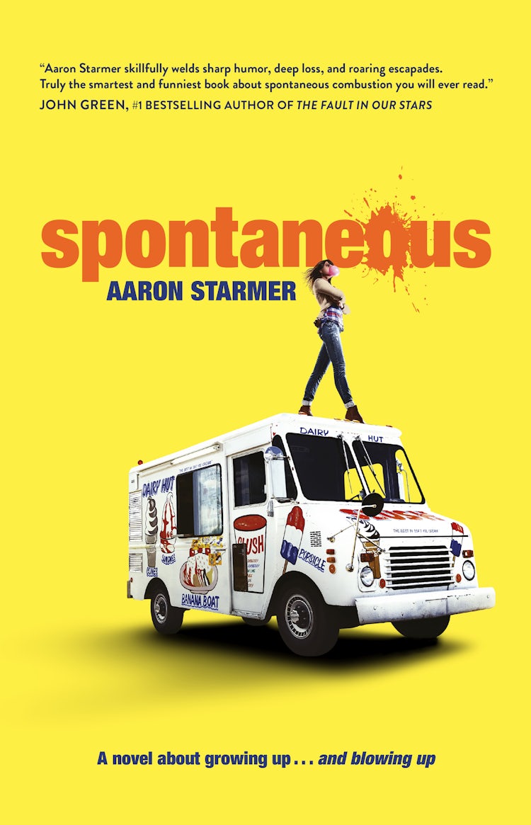 Cover image for Spontaneous: Soon to be a major motion picture starring Katherine Langford, isbn: 9781460707791