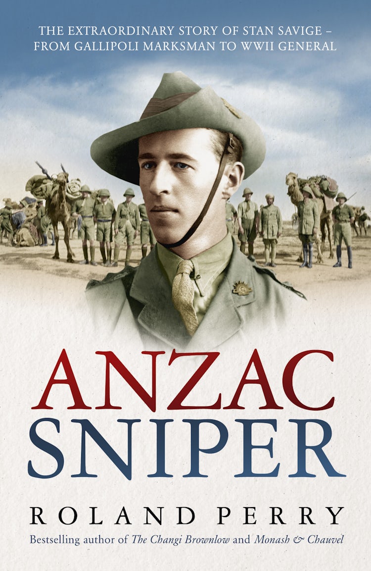 Cover image for Anzac Sniper: The extraordinary story of Stan Savige, one of Australia's greatest soldiers, isbn: 9781460708729
