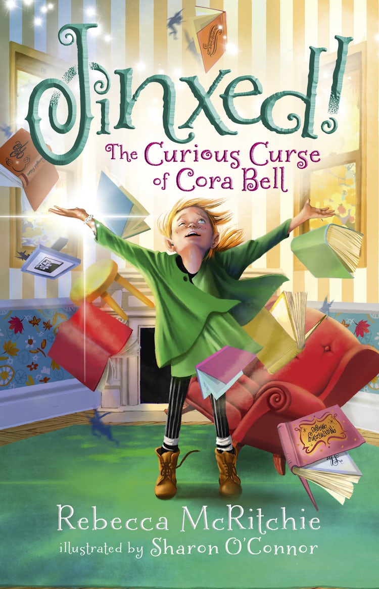 Cover image for Jinxed!: The Curious Curse of Cora Bell (Jinxed, #1), isbn: 9781460711309