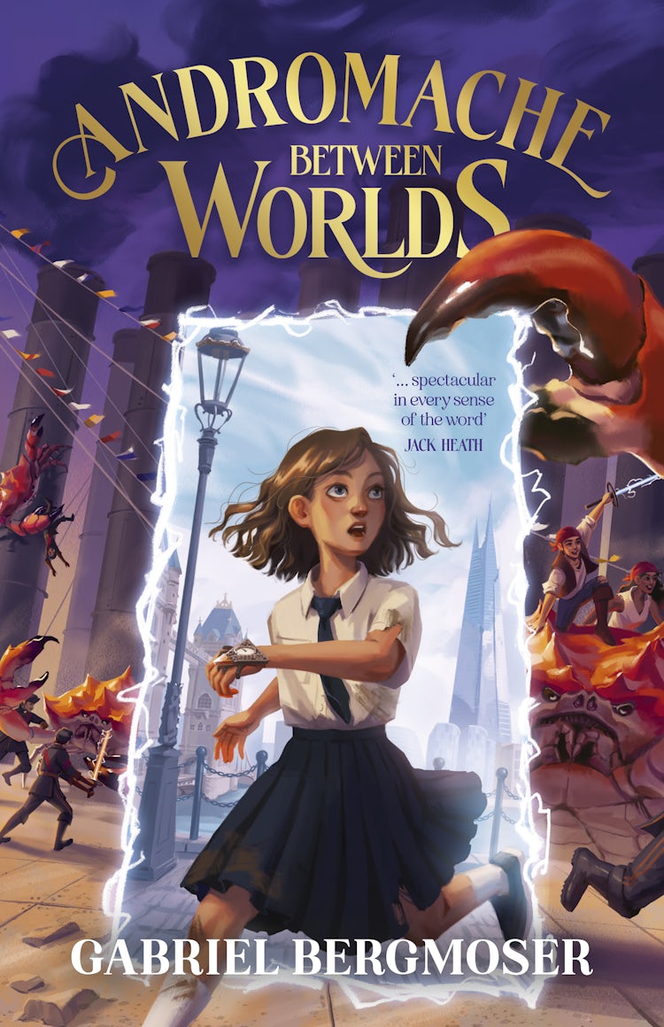 Cover image for Andromache Between Worlds (Andromache, #1), isbn: 9781460712849