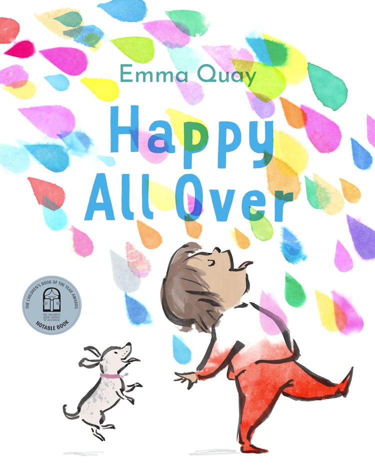Cover image for Happy All Over: CBCA Notable Book 2025, isbn: 9781460713440