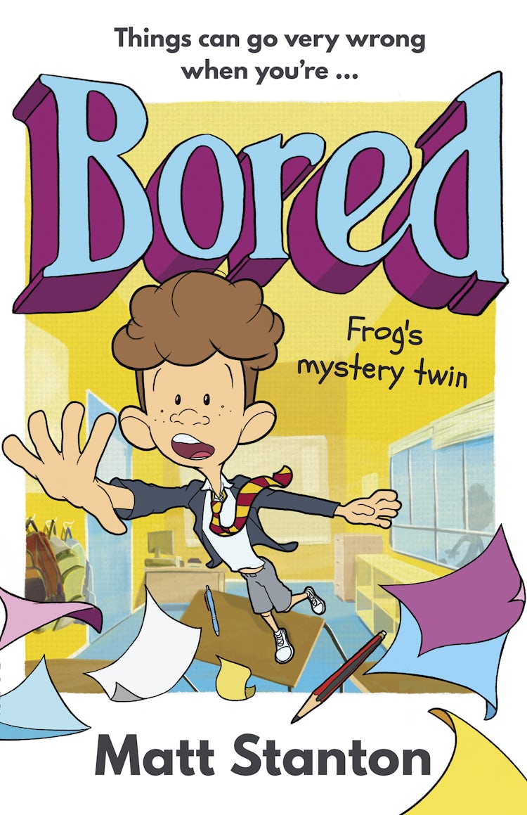 Cover image for Frog's Mystery Twin (Bored, #2), isbn: 9781460714263