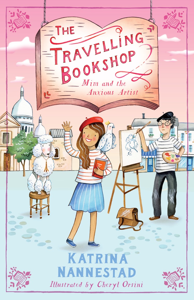 Cover image for Mim and the Anxious Artist (The Travelling Bookshop, #3), isbn: 9781460714553