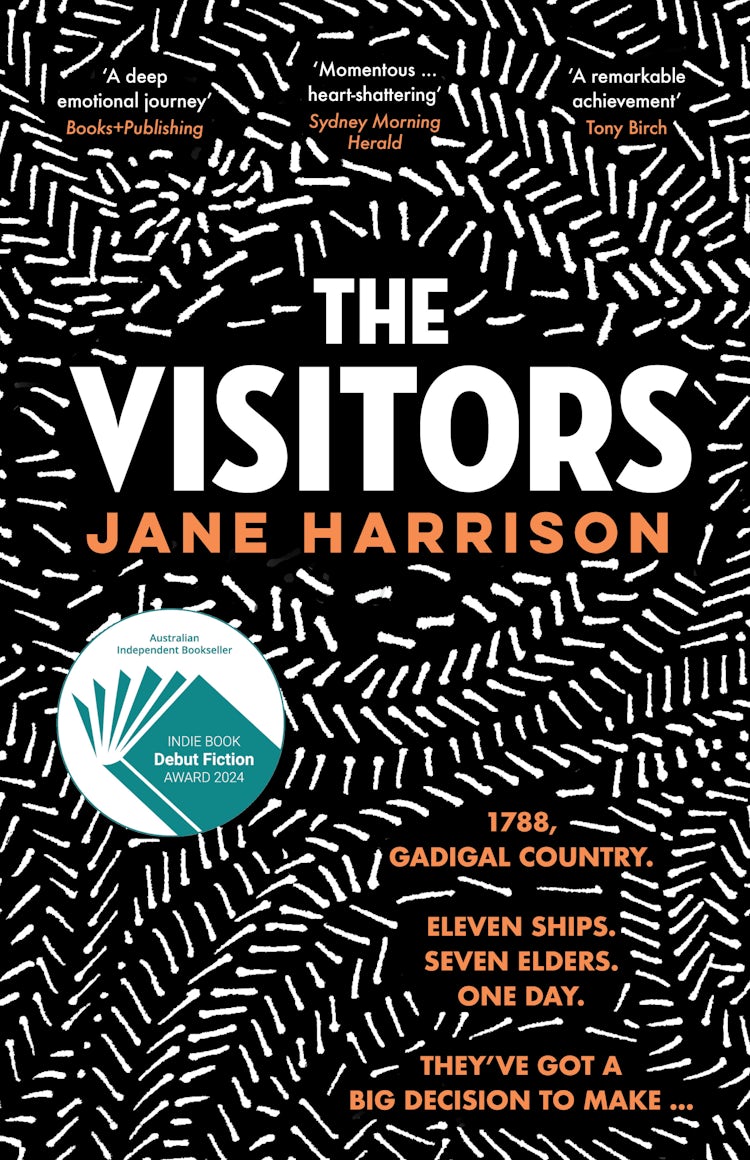Cover image for The Visitors: The remarkable debut novel from an award-winning author and playwright, for readers of Melissa Lucashenko, Shankari Chandran and Tara June Winch, isbn: 9781460714850
