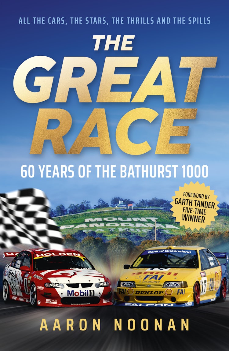 Cover image for The Great Race: 60 years of the Bathurst 1000, the bestselling book from Australia's leading motorsport journalist, isbn: 9781460715949