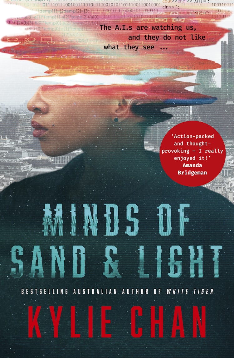 Cover image for Minds of Sand and Light: A gripping dystopian sci-fi thriller from the popular bestselling author of DARK SERPENT and WHITE TIGER, for readers of Traci Harding, Pierce Brown and Ernest Cline, isbn: 9781460716069