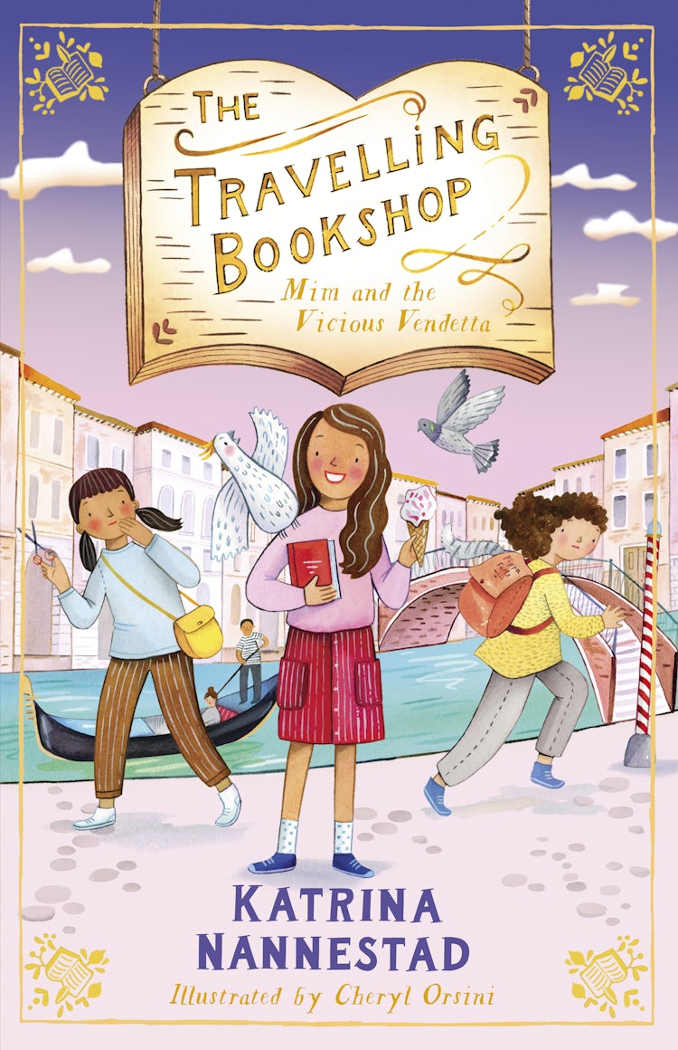 Cover image for Mim and the Vicious Vendetta (The Travelling Bookshop, #5), isbn: 9781460716786