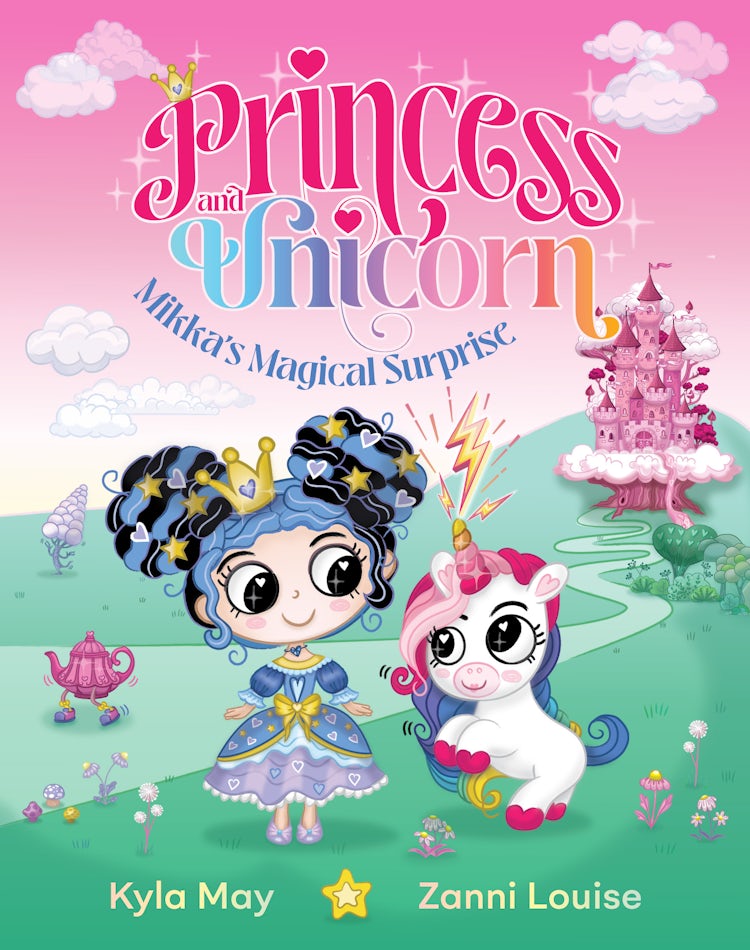 Cover image for Mikka's Magical Surprise (Princess and Unicorn, #1): A sparkling new illustrated series for fans of PRINCESS IN BLACK and PEARL THE UNICORN!, isbn: 9781460718148