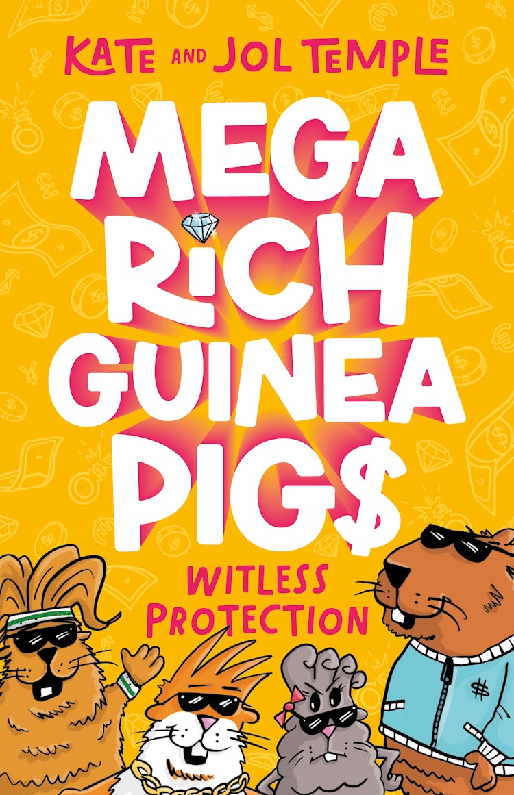 Cover image for Witless Protection (Mega Rich Guinea Pigs, #2): The latest book in this hilarious illustrated series from the bestselling authors of FROG SQUAD and BIN CHICKEN!, isbn: 9781460718339