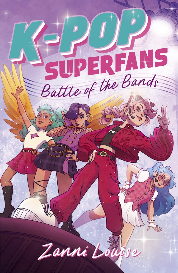 Cover image for K-Pop Superfans Battle of the Bands: A magical music adventure about K-Pop, fame and friendship, perfect for fans of K-Pop Demon Hunters, isbn: 9781460720080