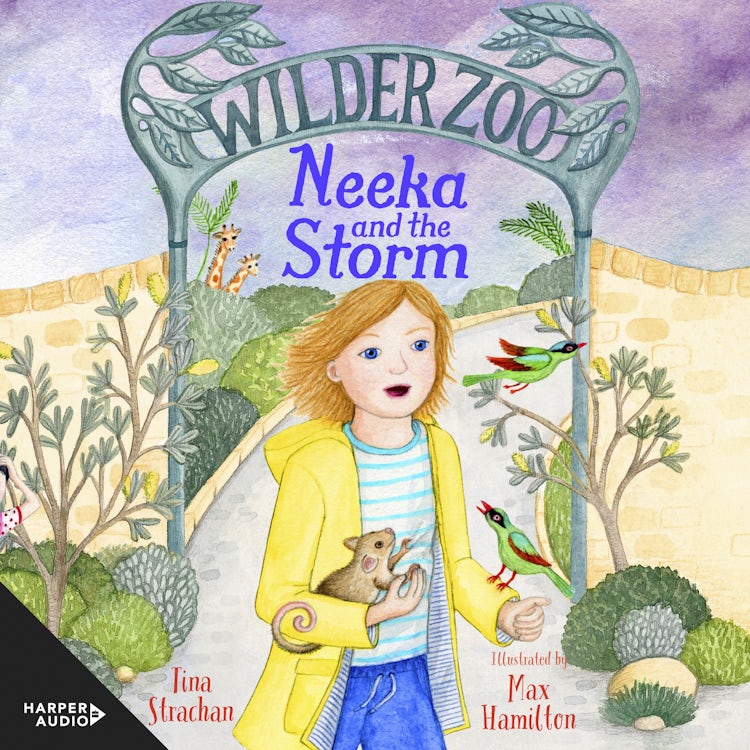 Cover image for Neeka and the Storm (Wilder Zoo, #2): The sequel to the adventurous illustrated fiction series about living at a zoo!, isbn: 9781460732533