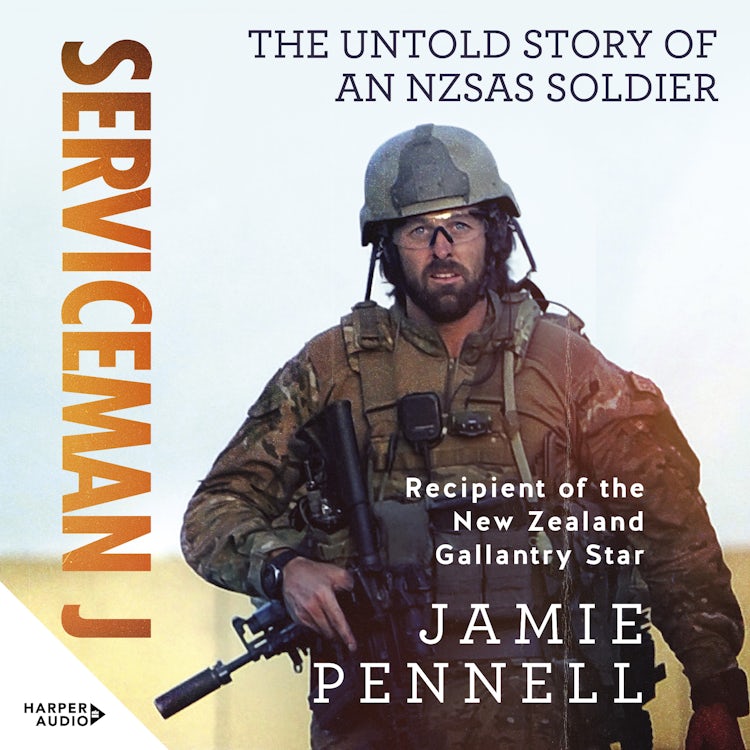 Cover image for Serviceman J: The Untold Story of an NZSAS Soldier, isbn: 9781460738764
