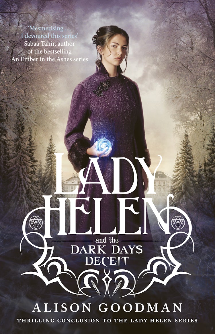Cover image for Lady Helen and the Dark Days Deceit (Lady Helen, #3), isbn: 9781460753880