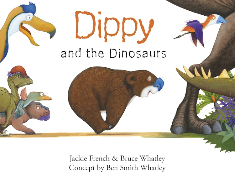 Cover image for Dippy and the Dinosaurs (Dippy the Diprotodon, #2), isbn: 9781460754092