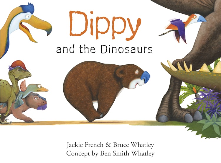 Cover image for Dippy and the Dinosaurs, isbn: 9781460754108