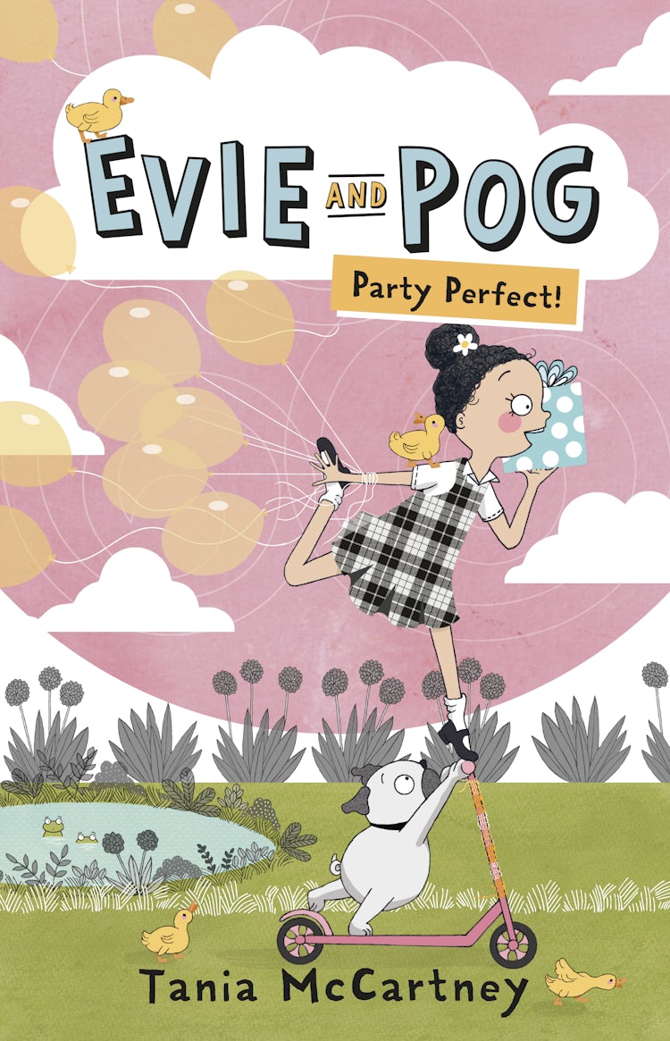 Cover image for Evie and Pog: Party Perfect!, isbn: 9781460757956