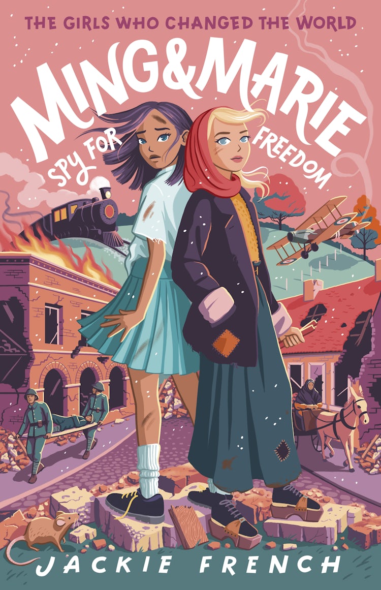 Cover image for Ming and Marie Spy for Freedom  (The Girls Who Changed the World, #2), isbn: 9781460760215