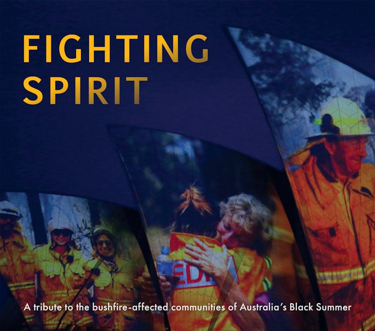 Cover image for Fighting Spirit: A tribute to the bushfire-affected communities of Australia's Black Summer, isbn: 9781460760529