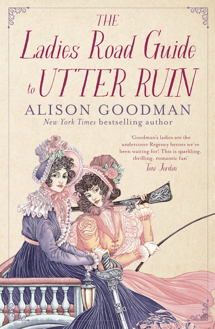 Cover image for The Ladies Road Guide to Utter Ruin: A charming and thrilling cosy mystery sequel from the bestselling and award-winning author of The Benevolent Society of Ill-Mannered Ladies, isbn: 9781460761281