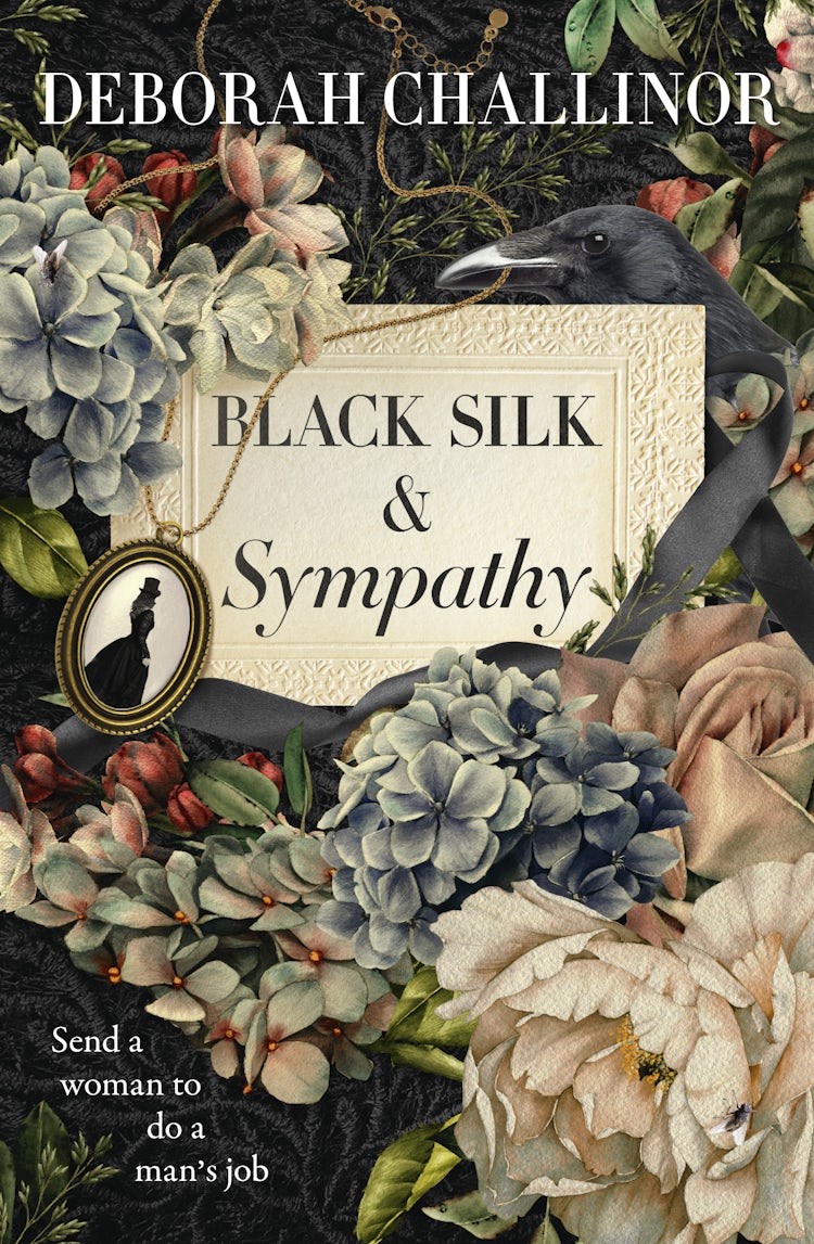 Cover image for Black Silk and Sympathy: The captivating first novel in a new historical fiction series from the popular bestselling author of FROM THE ASHES, for fans of Jackie French, Tea Cooper and Kirsty Manning, isbn: 9781460763667