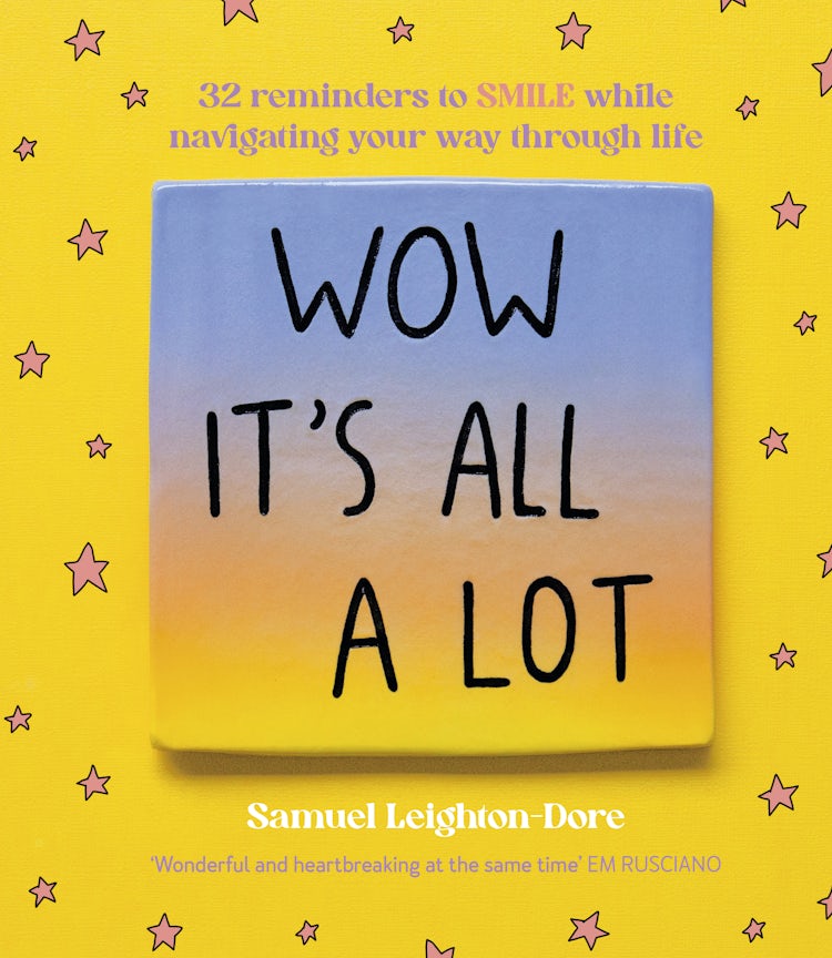 Cover image for Wow It's All A Lot: 32 reminders to SMILE while navigating your way through life, for fans of Life Is Tough But So Are You, Your Head Is A Houseboat and Hope Is A Verb, isbn: 9781460763810