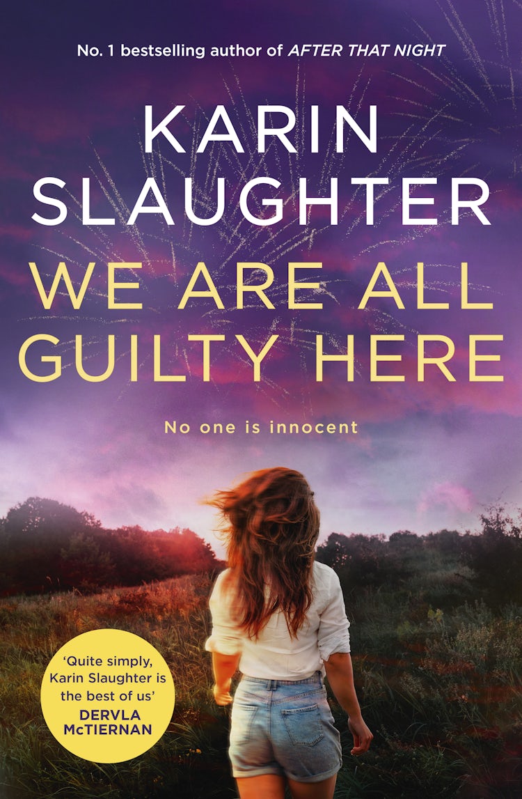 Cover image for We Are All Guilty Here: The gripping and exciting first book in a brand new crime thriller series from the No.1 Sunday Times bestselling author, isbn: 9781460764404