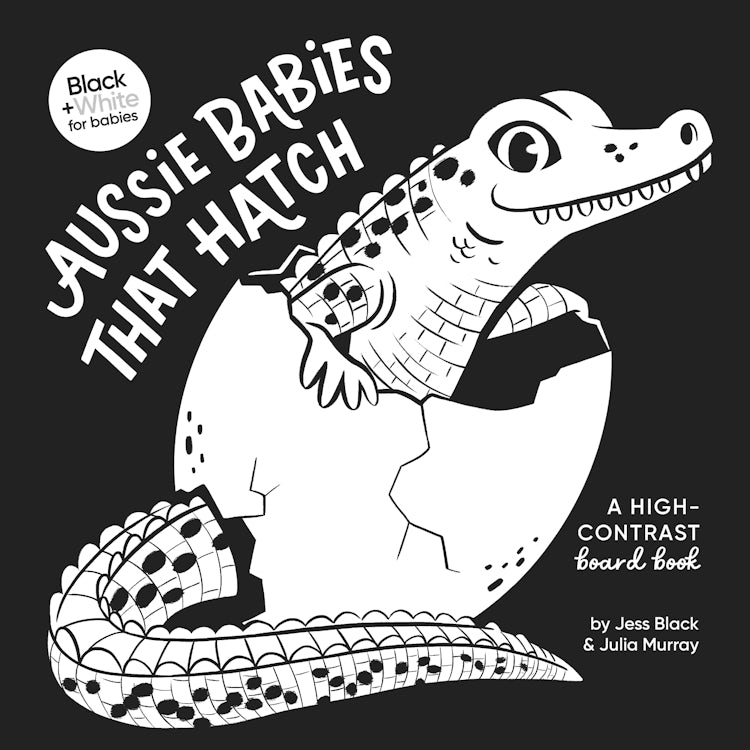 Cover image for Aussie Babies That Hatch (Black and White for Babies, #6), isbn: 9781460764527