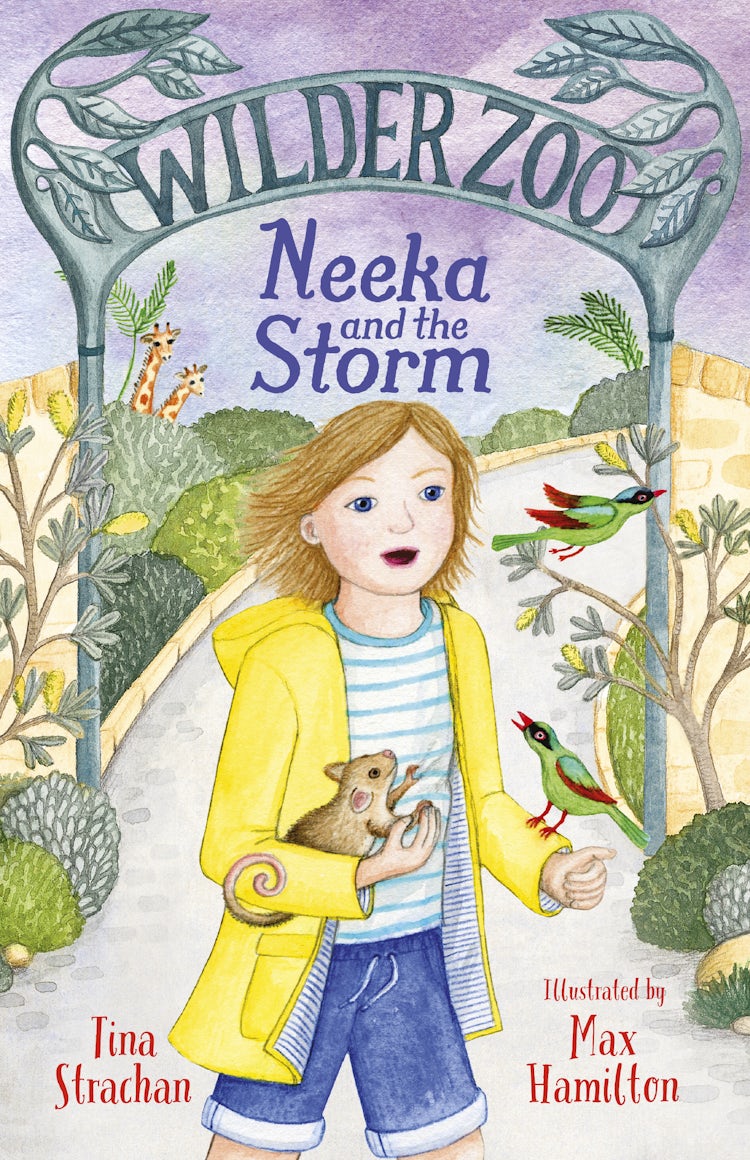 Cover image for Neeka and the Storm (Wilder Zoo, #2): The sequel to the adventurous illustrated fiction series about living at a zoo!, isbn: 9781460764565