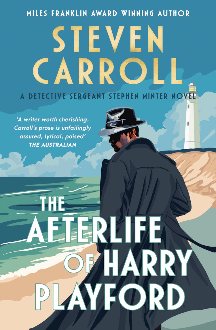 Cover image for The Afterlife of Harry  Playford: The second literary mystery in the Stephen Minter series, from the award-winning author, perfect for readers of Ian McEwan, Sebastian Barry and William Boyd, isbn: 9781460764596