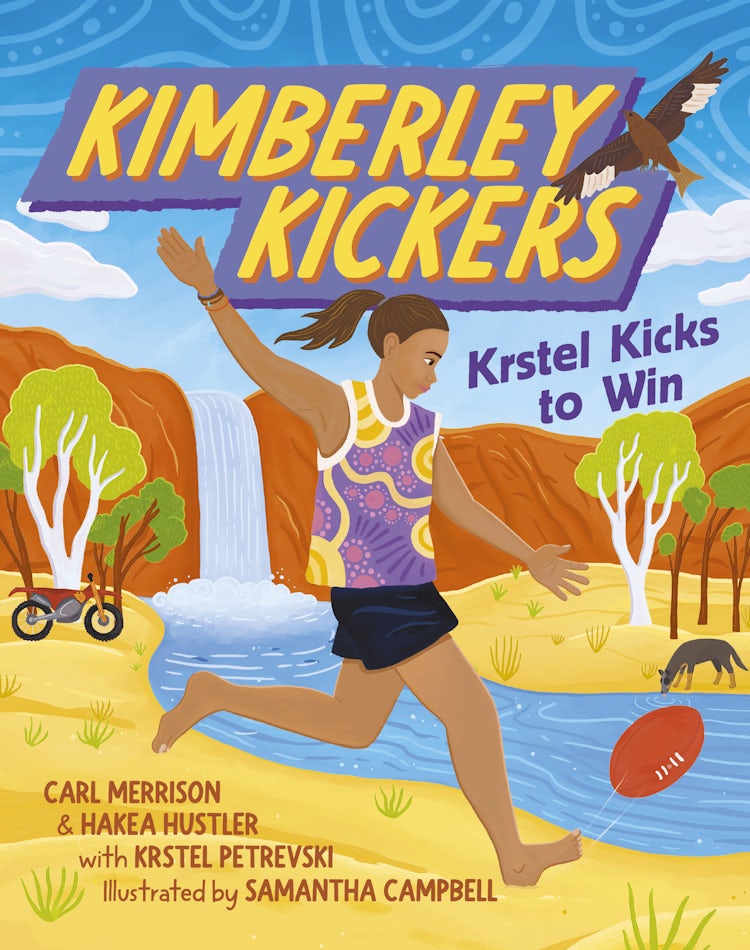 Cover image for Krstel Kicks to Win (Kimberley Kickers, #2), isbn: 9781460765081