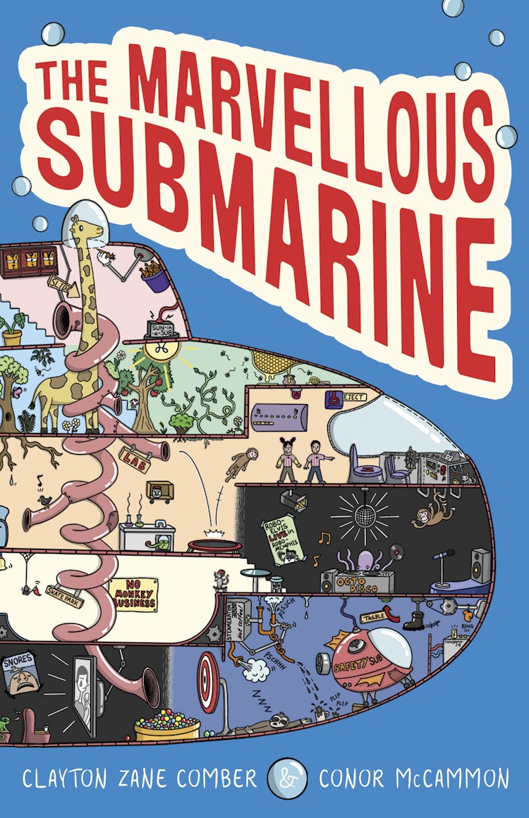 Cover image for The Marvellous Submarine (The Marvellous Submarine, #1), isbn: 9781460766804